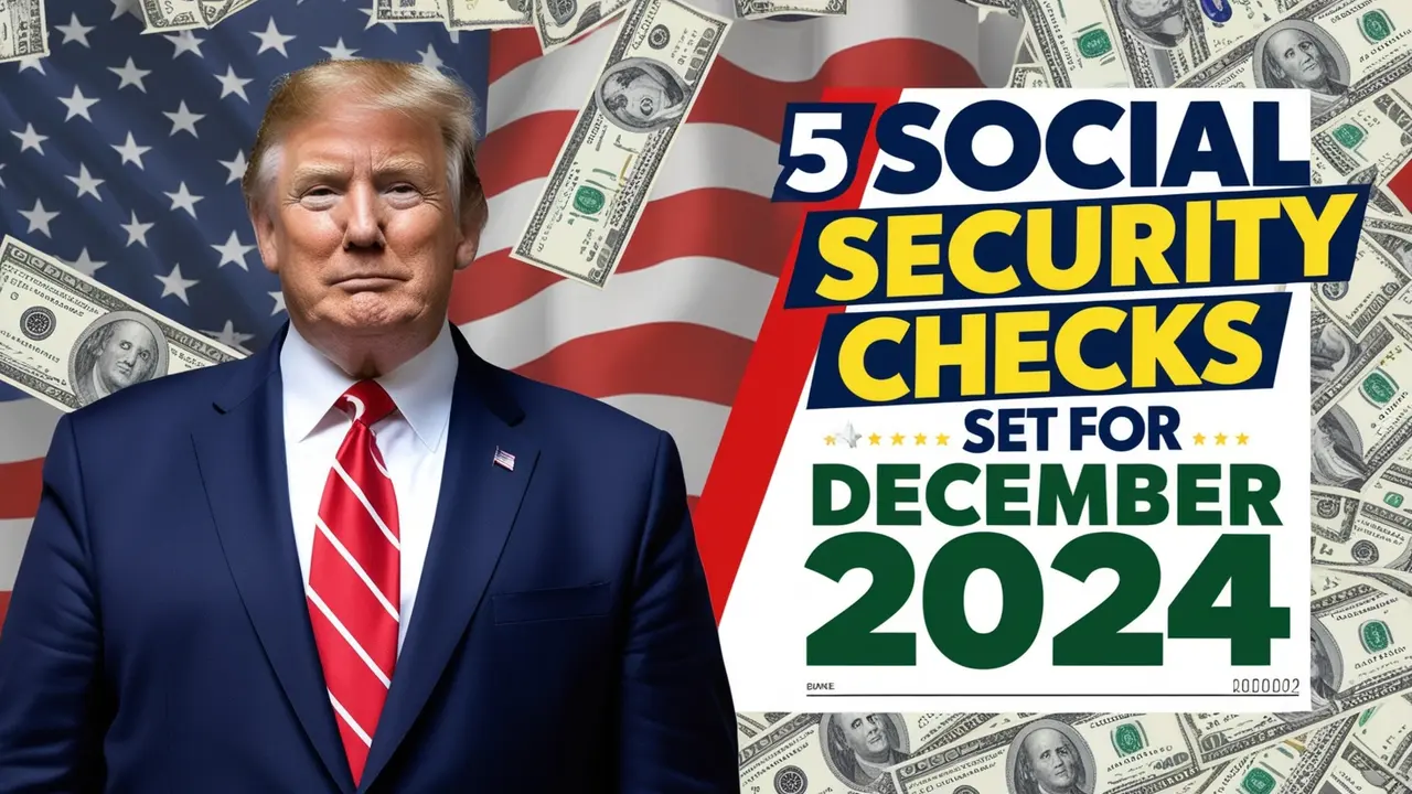 5 Social Security Checks Set for December 2024 Official Payment Dates